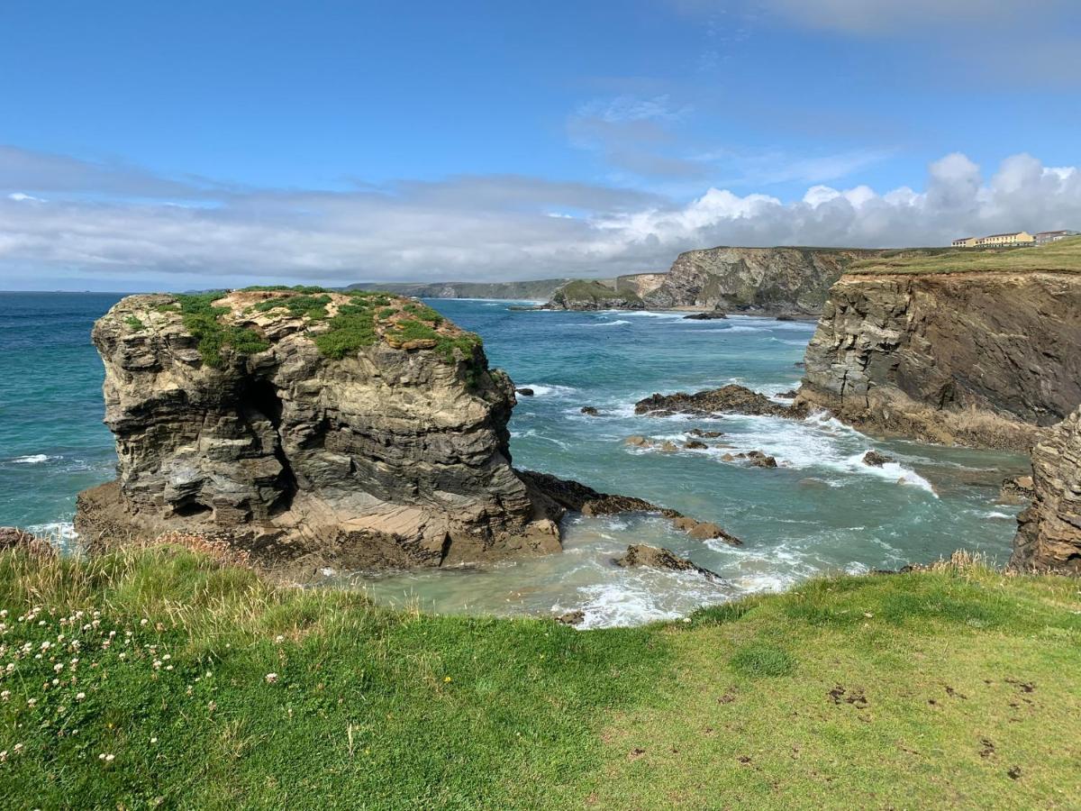 Mollys Retreat Pet Friendly Three Bed Caravan With Small Garden Newquay Bay Resort Quieter Area Of Park Eksteriør billede